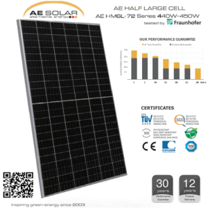 pin mặt trời AE Solar 450W